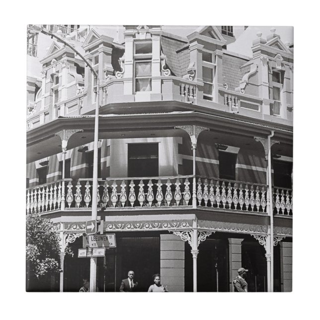 Kapstadt ZA Südafrika Long Street Fliese (Vorderseite)