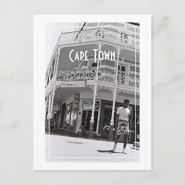 Kapstadt ZA Südafrika Long Street Postkarte (Vorderseite)