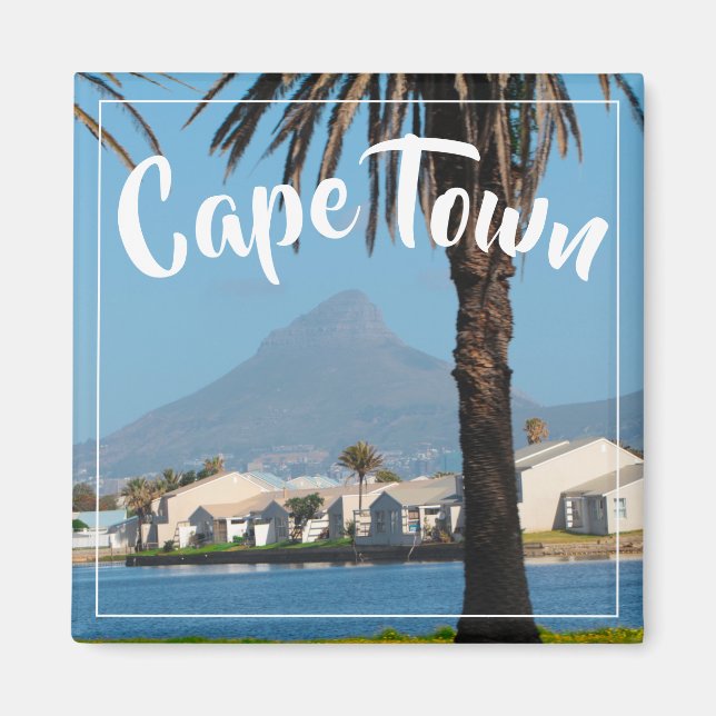 Kapstadt ZA Südafrika Löwe Leiter Magnet (Vorne)