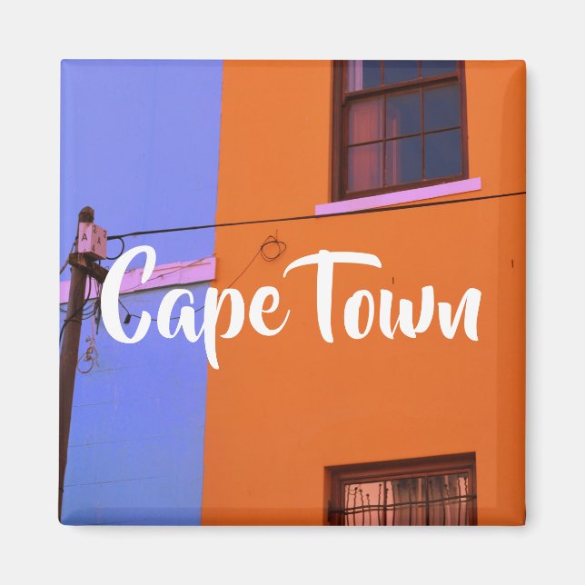 Kapstadt ZA Südafrika Mauerfenster Magnet (Vorne)