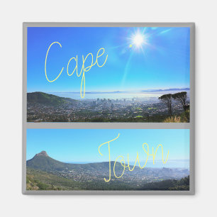 Kapstadt ZA Südafrika Ozean Panorama Magnet