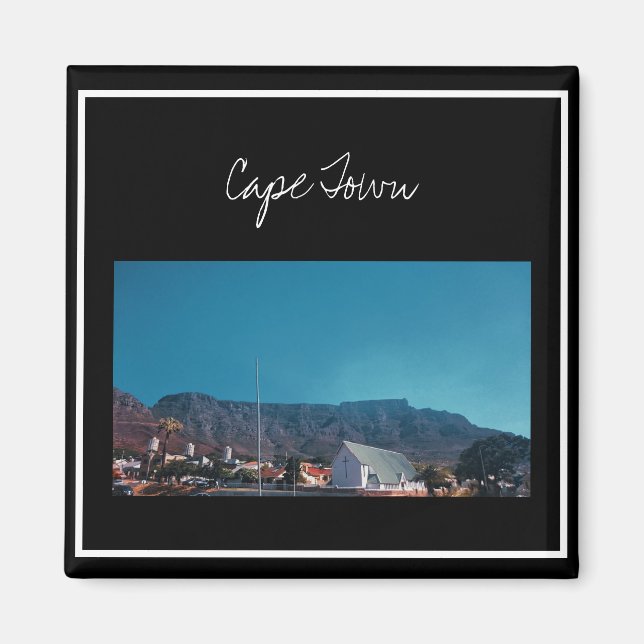 Kapstadt ZA Südafrika Tafelberg Magnet (Vorne)