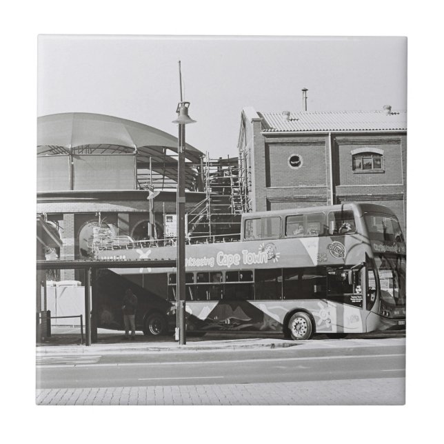 Kapstadt ZA Südafrika Wasserbus Fliese (Vorderseite)