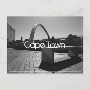 Kapstädter Kanal Architektur monochrome Fläche Postkarte