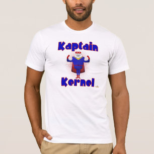 Kaptain Kernel Popcorn Superhero T-Shirt