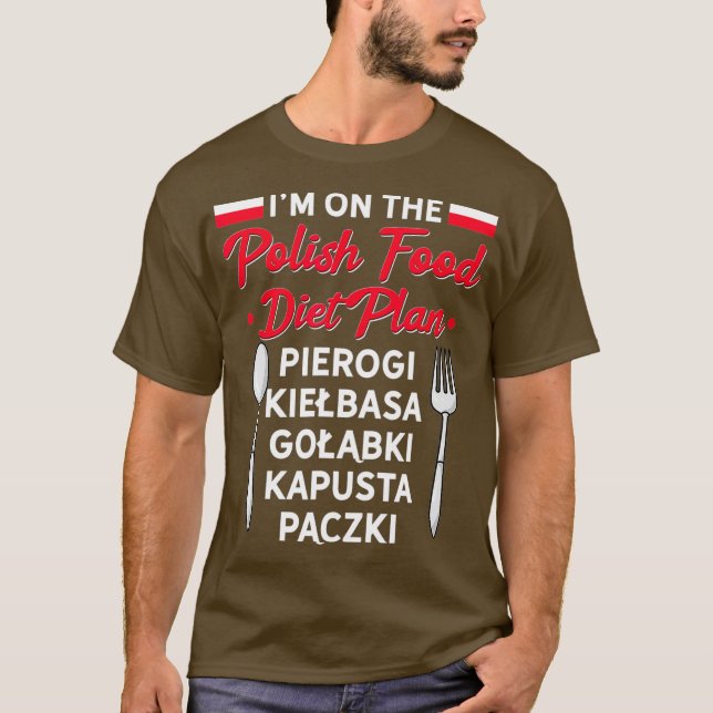 Kapusta Pierogi Lover Funny Im Polnisch T-Shirt (Vorderseite)