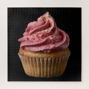 Kaputtes Buttercreme-Cupcake-Puzzle Puzzle