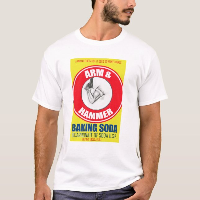 Kapuzenausgabe für Arm und Hammer in Shirt (Vorderseite)
