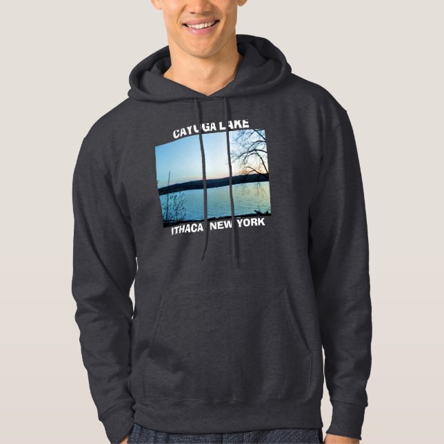 Kapuzenpulli DES CAYUGA-SEES, ITHACA, NEW YORK Hoodie (Vorderseite)