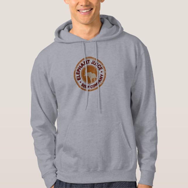 Kapuzenpulli (grau) hoodie (Vorderseite)