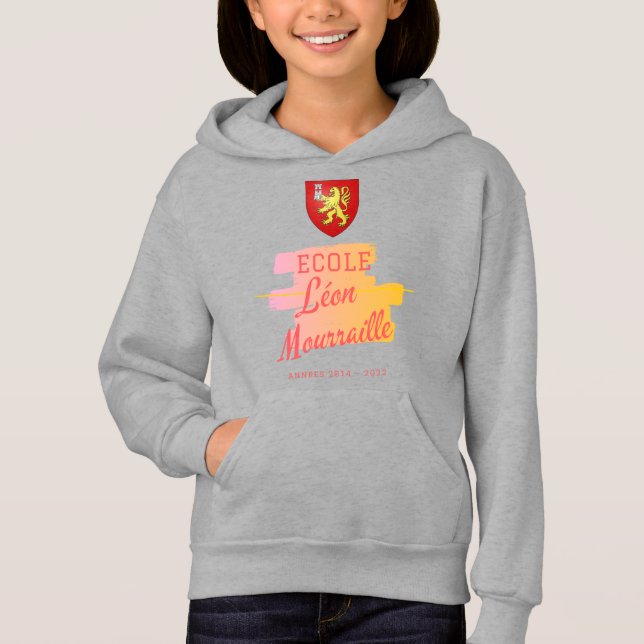 Kapuzenpulli Leon School 2014 - 2022 Hoodie (Vorderseite)