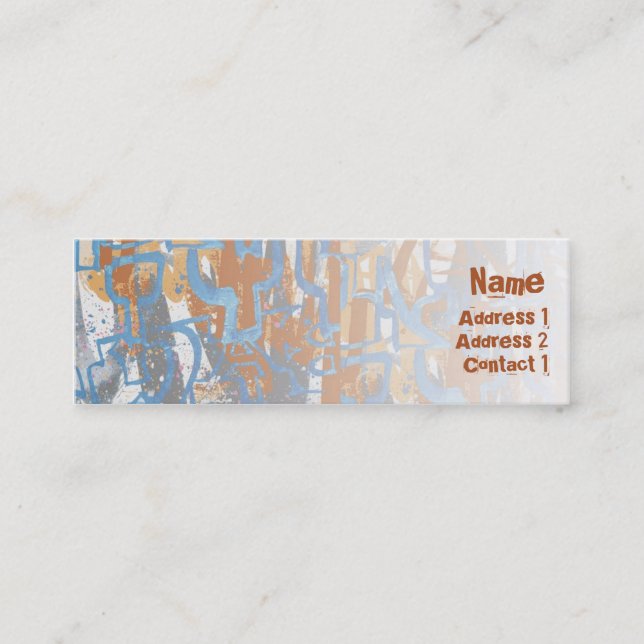 KapuzenpulliFox - Dünn Mini Visitenkarte (Vorderseite)