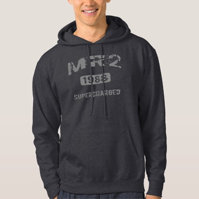 Kapuzenpullis 1988 Toyotas MR2 Hoodie (Vorderseite)