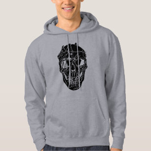 Kapuzenpullover für Männer mit gebrochenem Totenko Hoodie