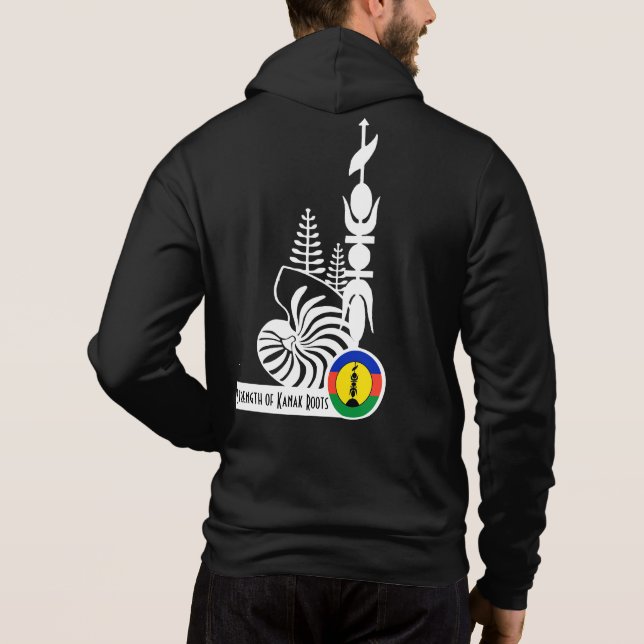 Kapuzenpullover Hoodie (Rückseite)