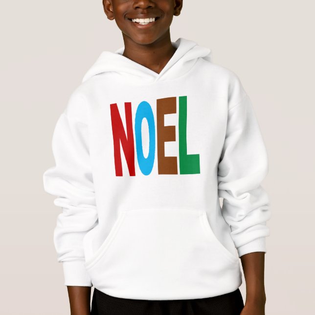 KAPUZEPULLOVER      WEIHNACHTEN FARBEN HOODIE (Vorderseite)