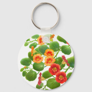 Kapuzinerkäse-Blumen-Schlüsselanhänger Schlüsselanhänger