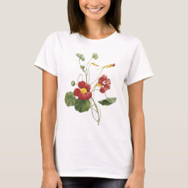 Kapuzinerkäse (Tropaeolum majus) durch Redouté T-Shirt