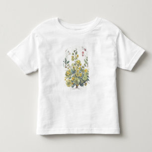 Kapuzinerkäse und Gänseblümchen: 1.Nasturtium Kleinkind T-shirt