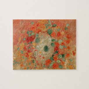 Kapuzinerkresse von Odilon Redon Puzzle