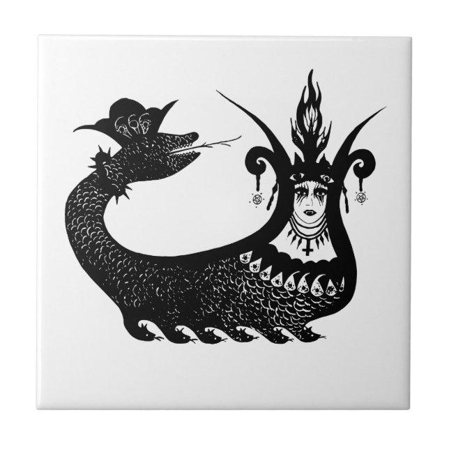 Kara Meran Keramik Tile Fliese (Vorderseite)