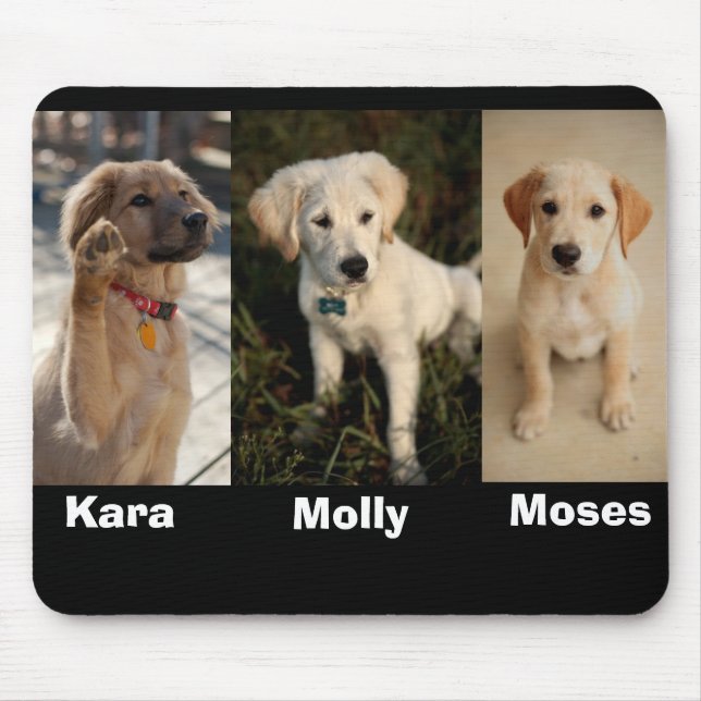 Kara Welle, Moses, Molly jünger, Moses, Molly,… Mousepad (Vorne)
