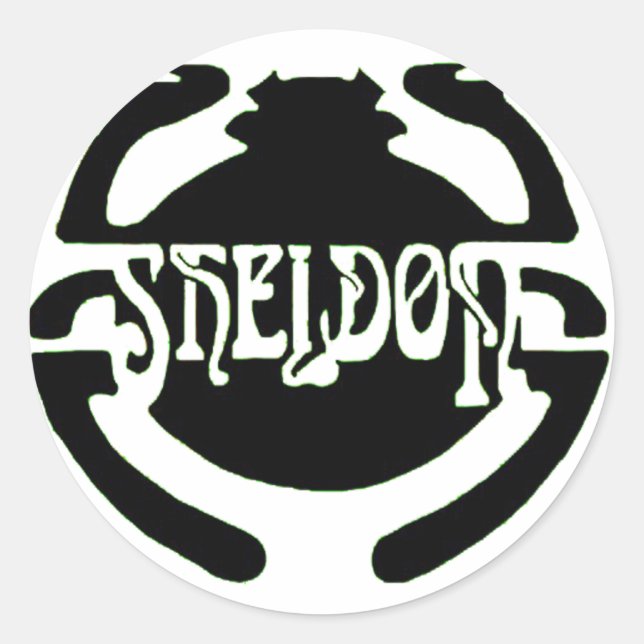 Karab-Aufkleber Runder Aufkleber (Vorderseite)