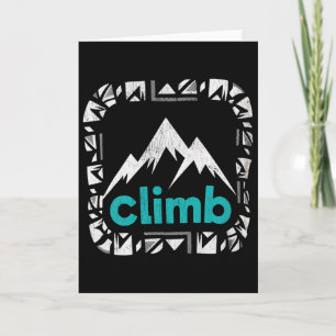 Karabiner-Geschenke zum Klettern Bouldering Karte