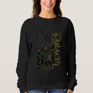 Karachi Pakistan Vereinigte Staaten Beklagte Camou Sweatshirt