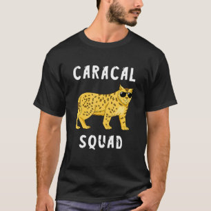 Karakal-Trupp-Sonnenbrille-Braunmantel-Wildkatze T-Shirt