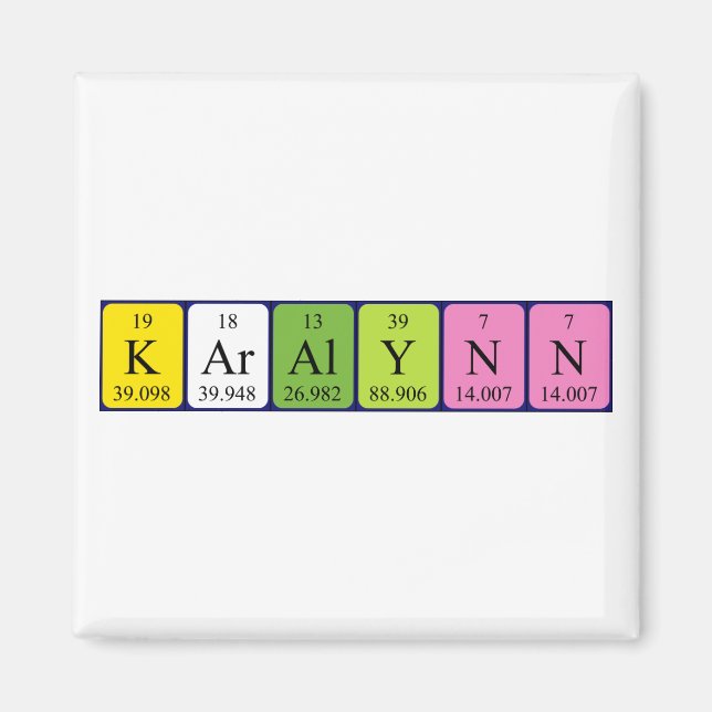 Karalyn Periodenmagnet Magnet (Vorne)