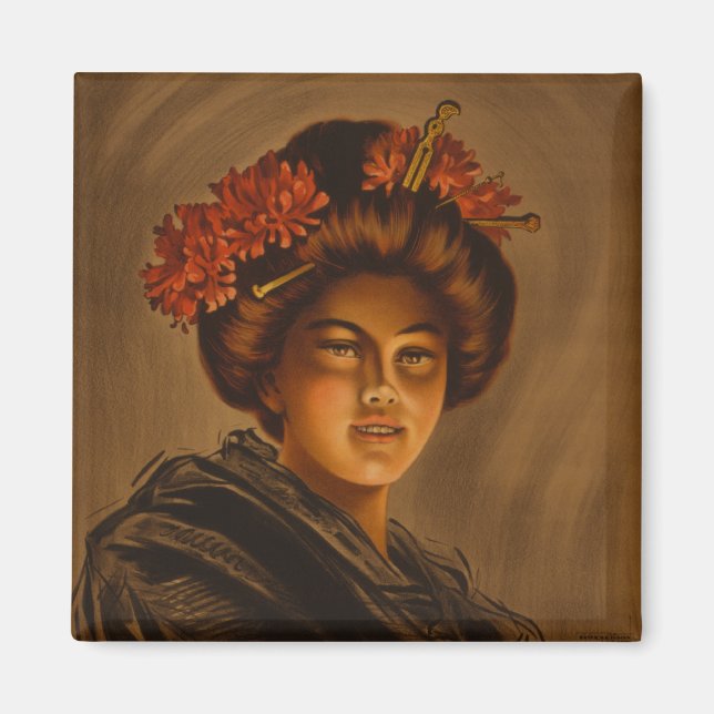 Karama: Japanische Romance Geisha-Schauspielerin Magnet (Vorne)