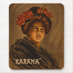 Karama: Japanische Romance Geisha-Schauspielerin Mousepad