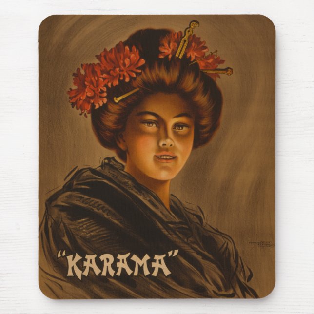 Karama: Japanische Romance Geisha-Schauspielerin Mousepad (Vorne)