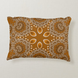 Karamell-Fraktal-Spitze Dekokissen