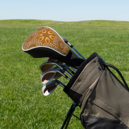 Karamell-Fraktal-Spitze Golf Headcover