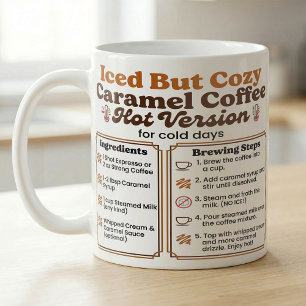 Karamell-Latte-Rezept Eisgekühlt Aber Gemütlich Kaffeetasse