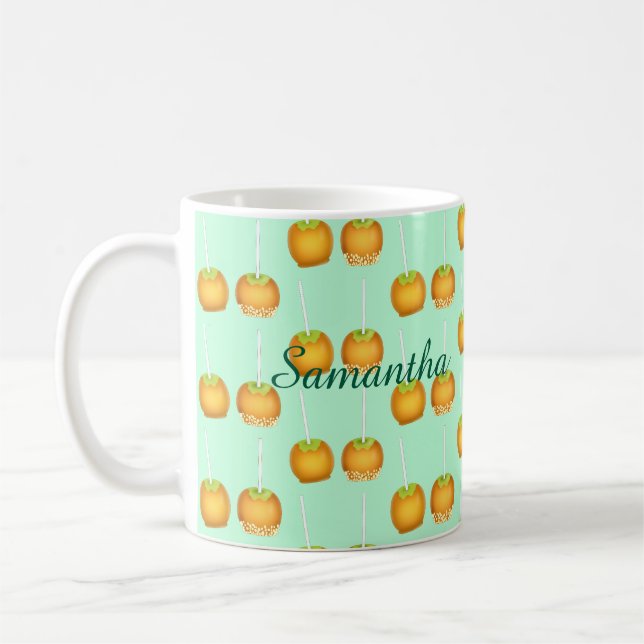 Karamelläpfel Kaffeetasse (Links)