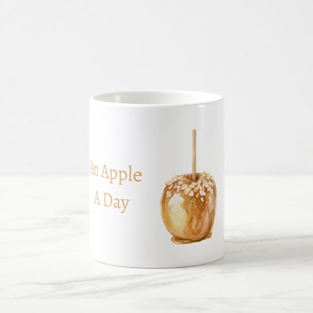 Karamellapfel Kaffeetasse (Mittel)