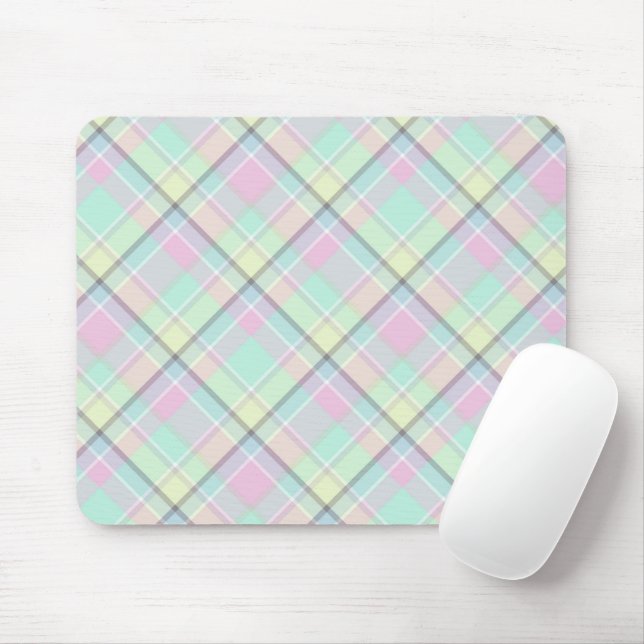 Karamellfarbenmuster geprüft. mousepad (Mit Mouse)