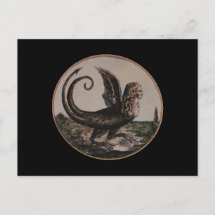 Karamurixonskizze von Marie Antoinette ~ Postkarte