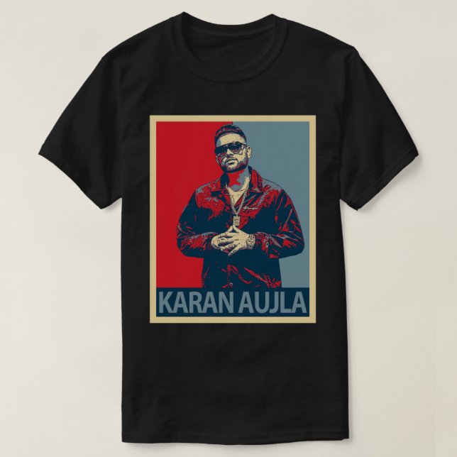 karan aujla Lightweight Hoodie.png T-Shirt (Design vorne)