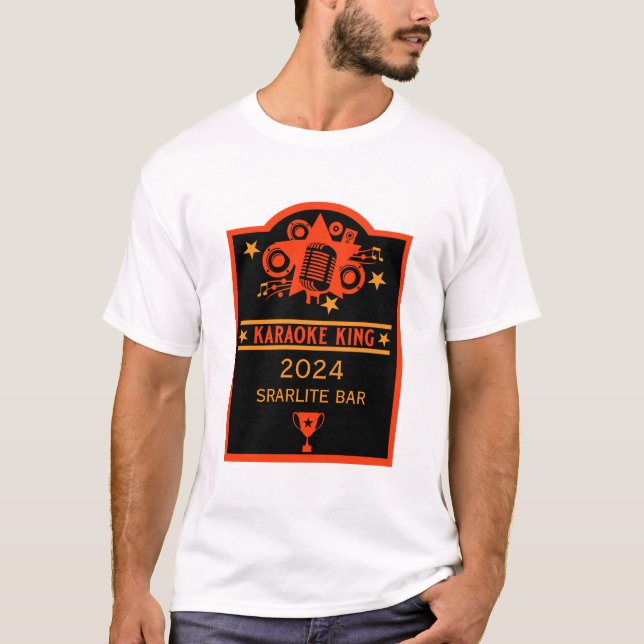 Karaoke-Gewinner T-Shirt (Vorderseite)