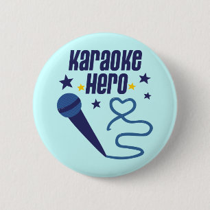 Karaoke-Held Button
