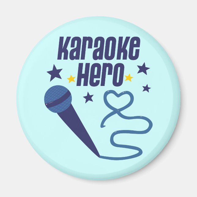 Karaoke Hero Magnet (Vorne)