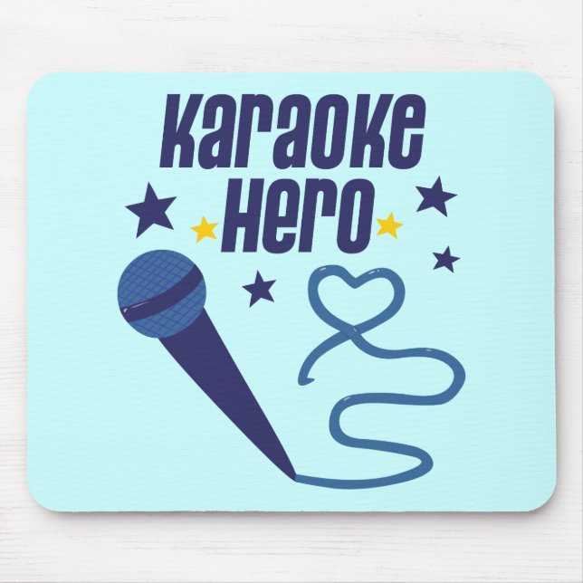 Karaoke Hero Mousepad (Vorne)