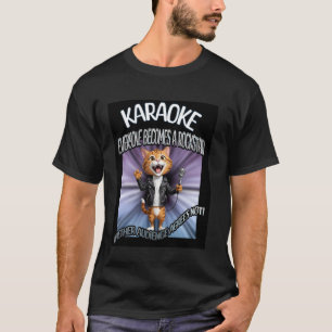Karaoke, jeder wird zum Rockstar, Katze singt T-Shirt