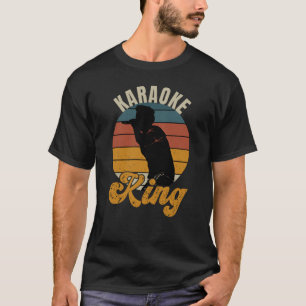 Karaoke King Retro T-Shirt
