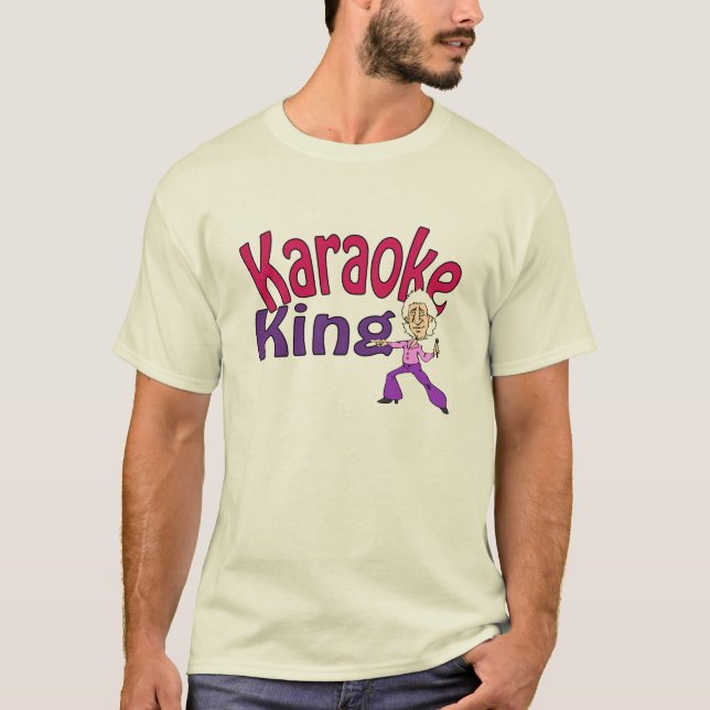 Karaoke King T-Shirt (Vorderseite)
