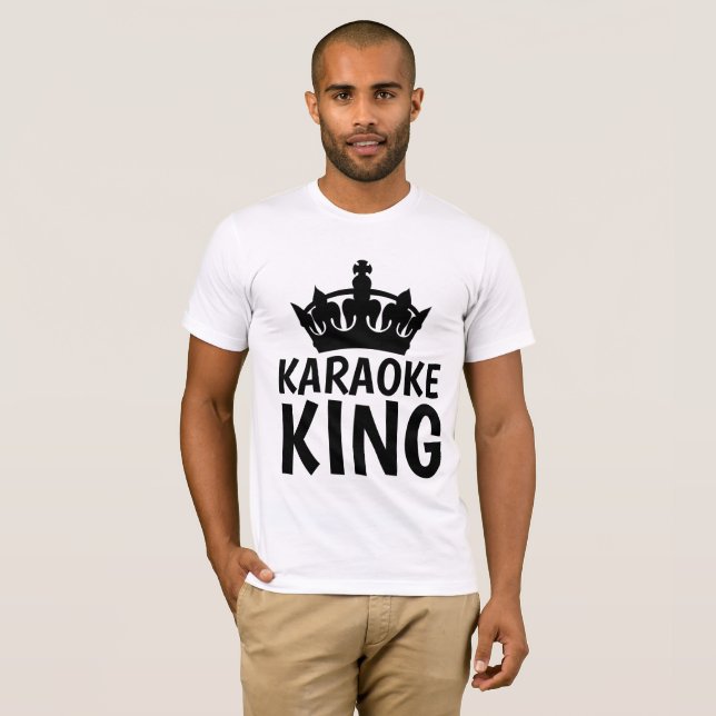 KARAOKE KING T - Shirt & Hodies (Vorne ganz)